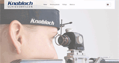 Desktop Screenshot of knobloch-schiessbrillen.de